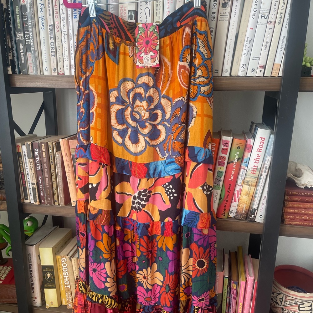 Floral Bohemian Maxi Skirt - Multicolor - Picture 6 of 8